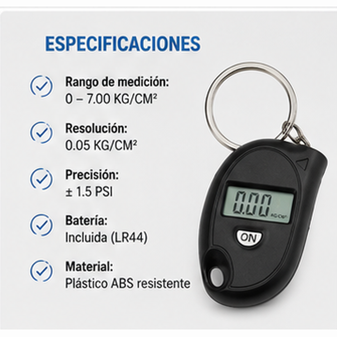 Medidor Digital de Presión