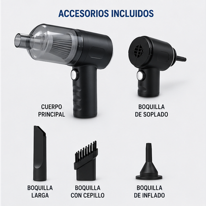 Mini Aspiradora Portátil 3 en 1