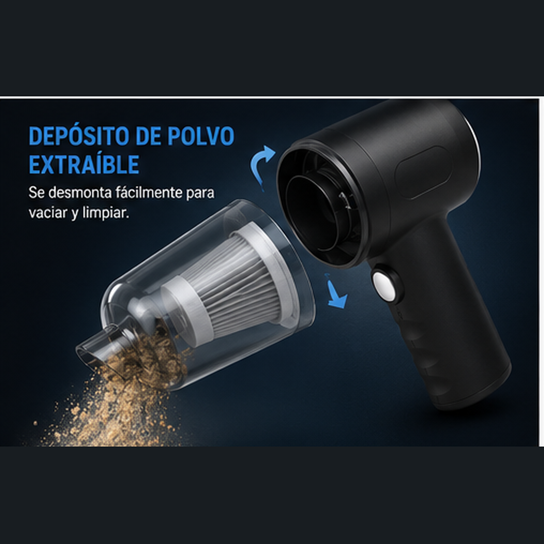 Mini Aspiradora Portátil 3 en 1