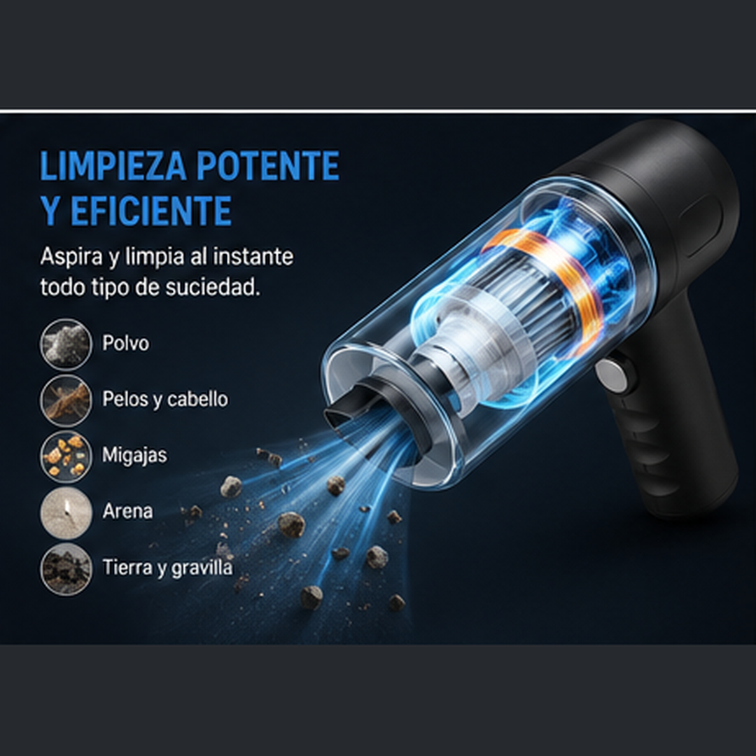 Mini Aspiradora Portátil 3 en 1