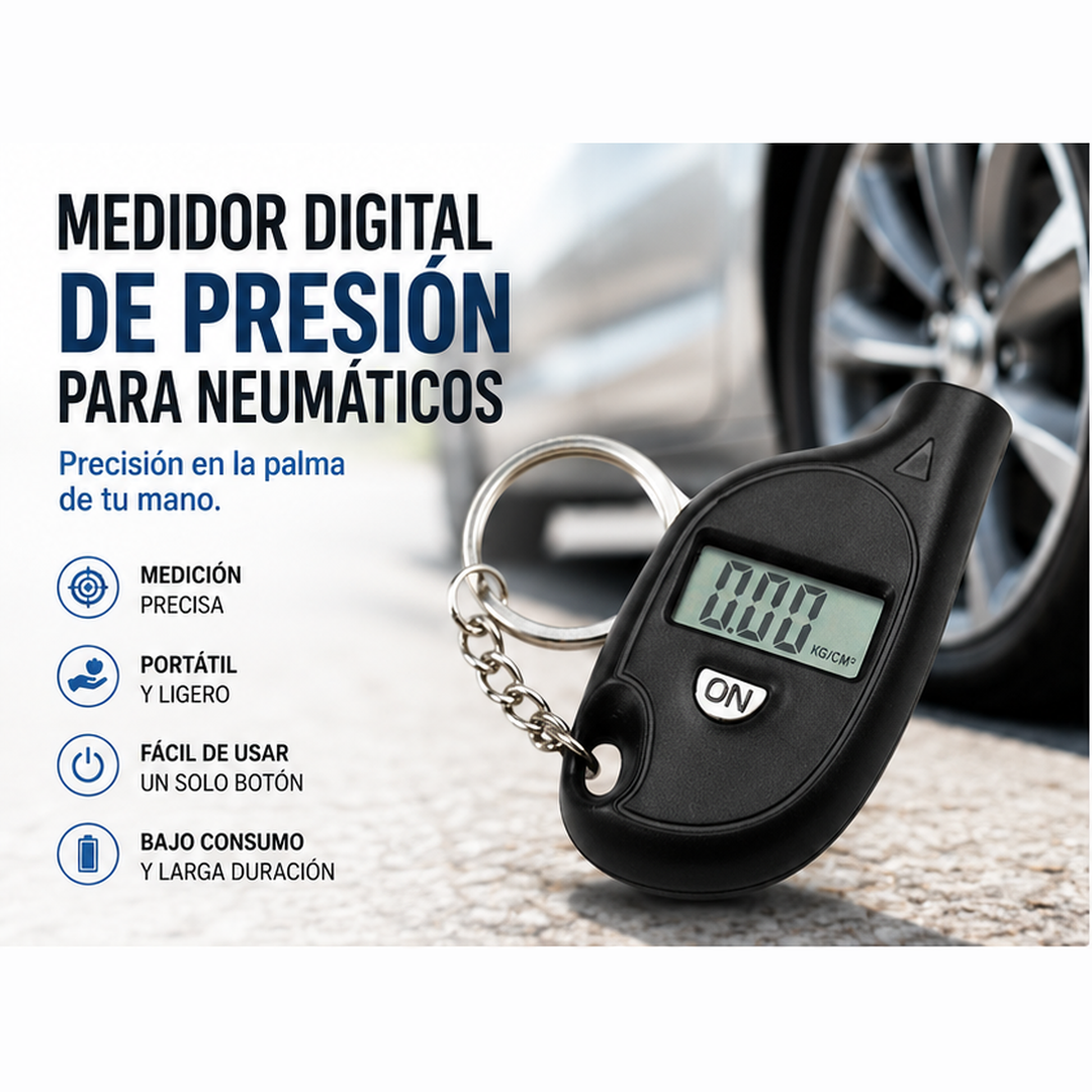 Medidor Digital de Presión