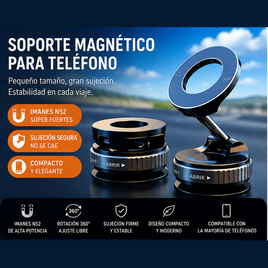 Soporte Magnético para Teléfono