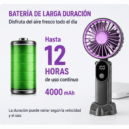 Ventilador Portátil USB Plegable