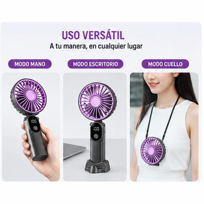 Ventilador Portátil USB Plegable